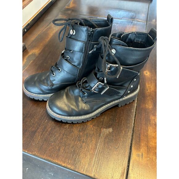 SO Shoes - So Finley Combat Boots‎